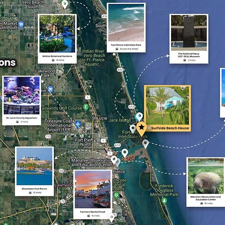 Fort Pierce - 2Bd,2Ba Tropical Surfside Retreat Esterno foto